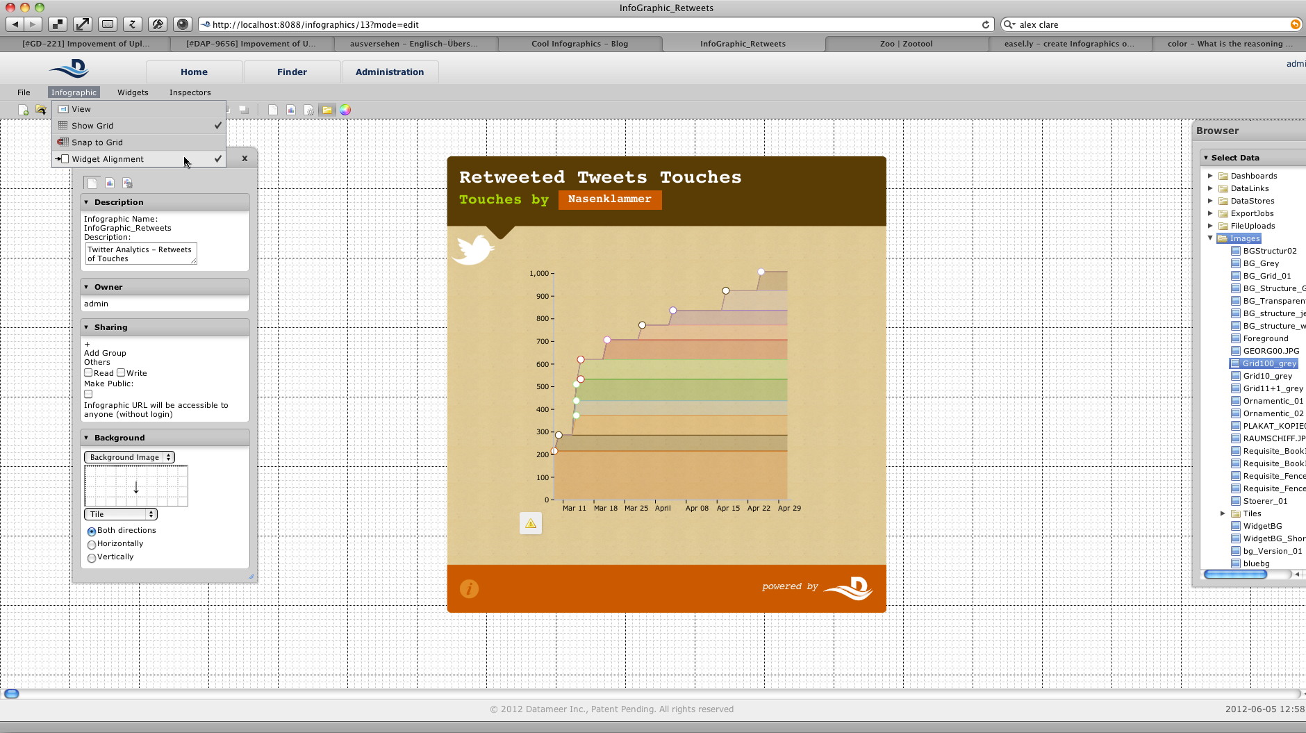 Datameer — Ansicht 1